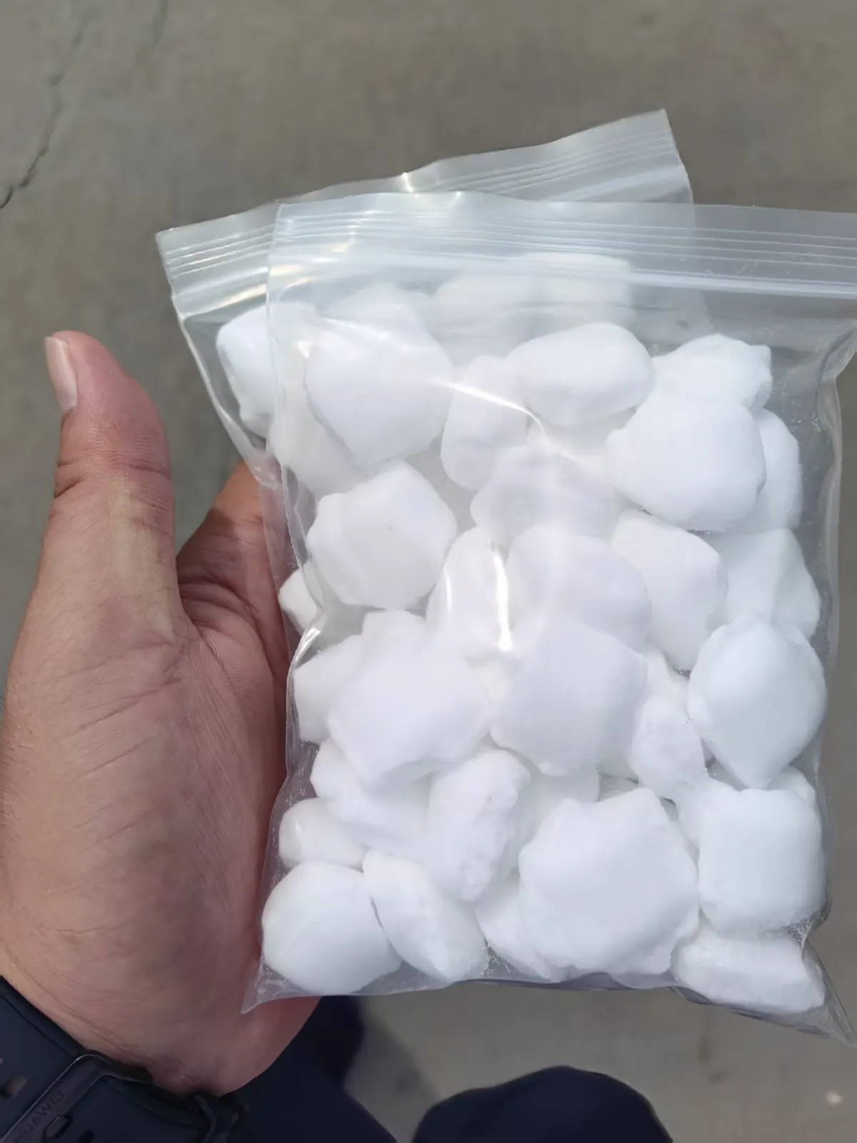 Maleic anhydride crystalline product