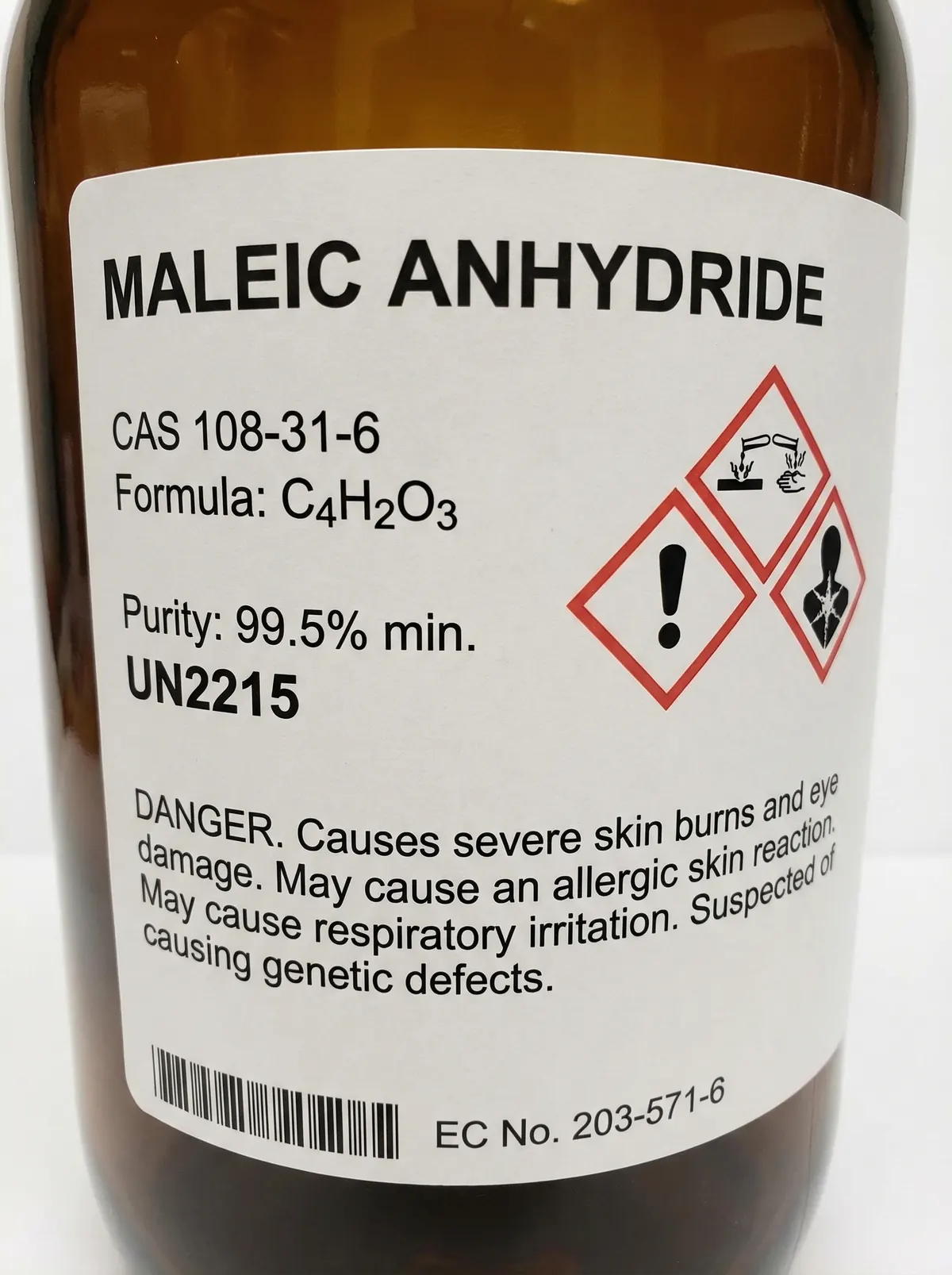 Molten maleic anhydride loading and transport preparation