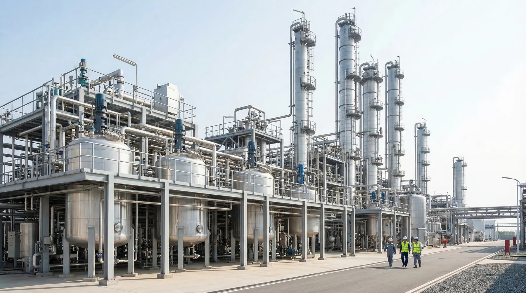 Maleic anhydride production facility in China